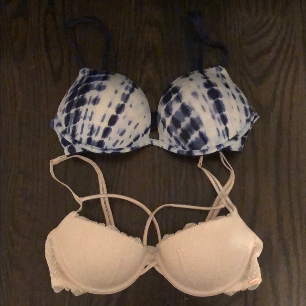 Victoria’s Secret Pink Set of 2 Bras 32C